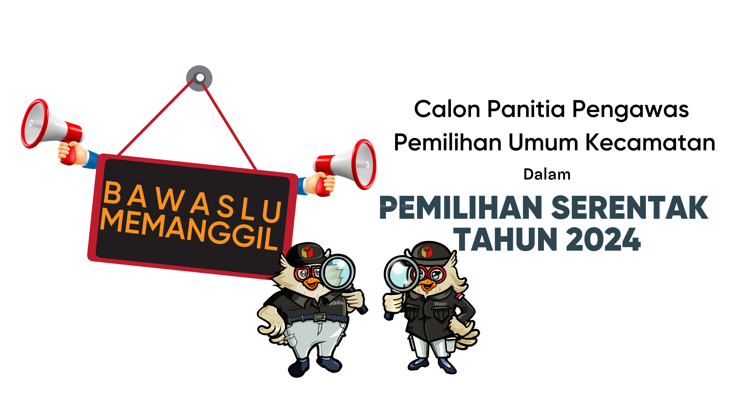 Rekrutmen Panwascam Pilkada Serentak 2024