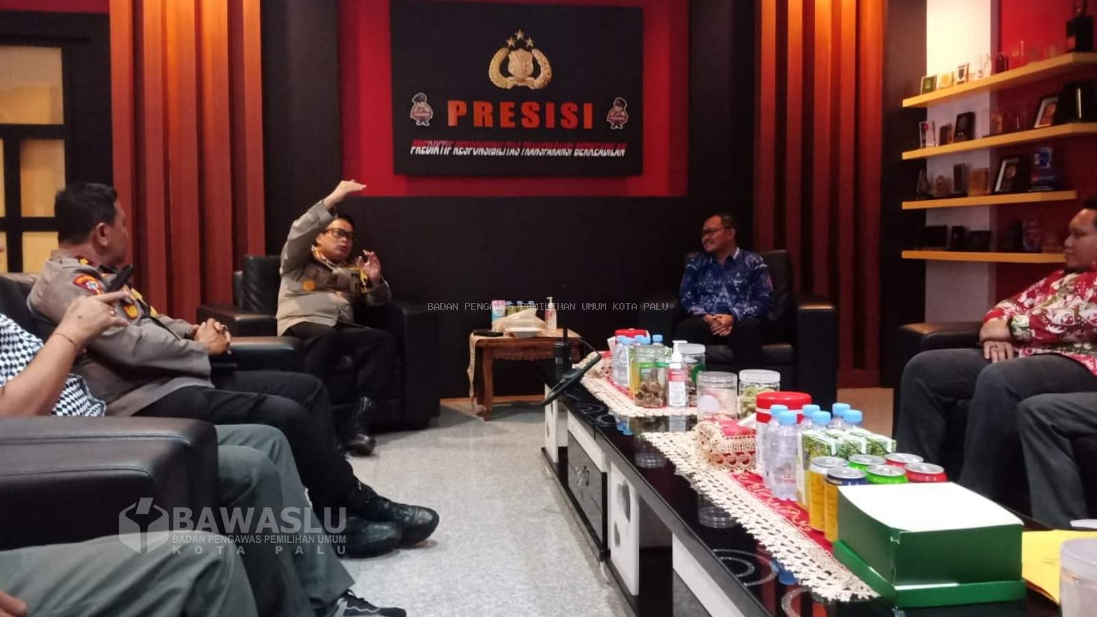 Pengamanan Pemilihan Serentak 2024 Jadi Fokus Utama Polresta Palu dan Bawaslu Kota Palu