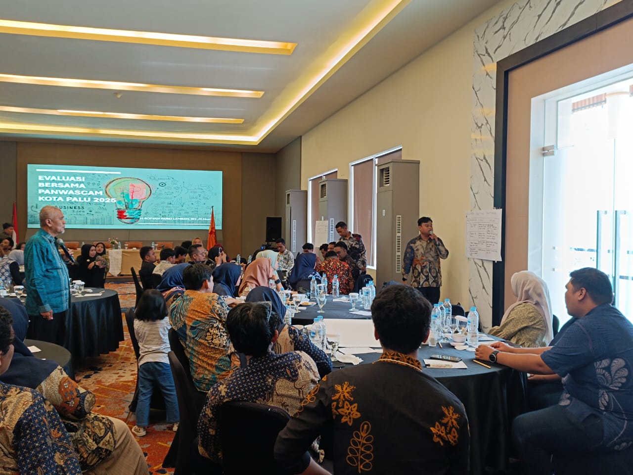 foto evaluasi pelaksanaan Pemilihan serentak Tahun 2024.