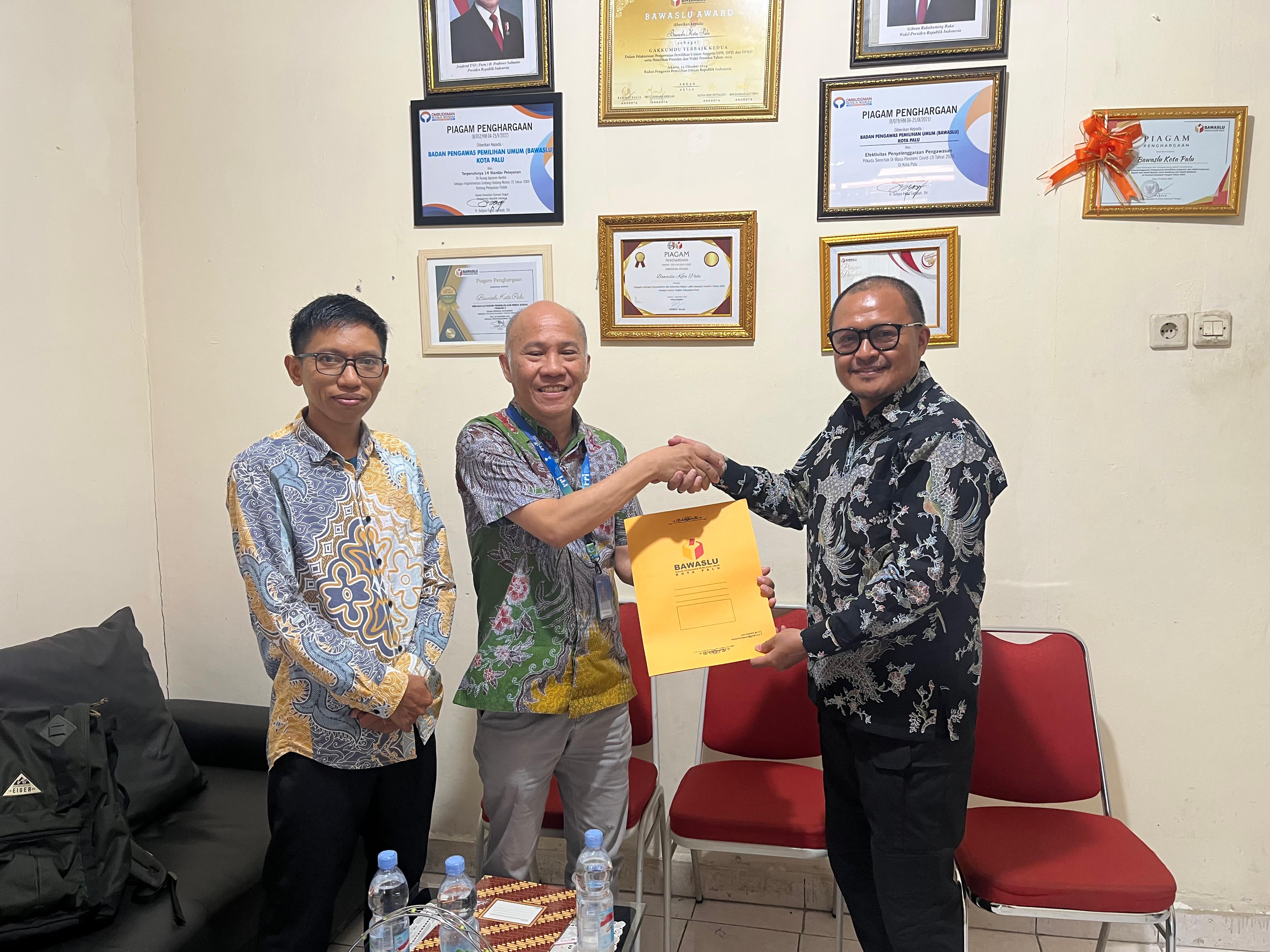 Sinergi Bawaslu Kota Palu Bersama Media Dapat Cegah Pelanggaran dan Tingkatkan Partisipasi