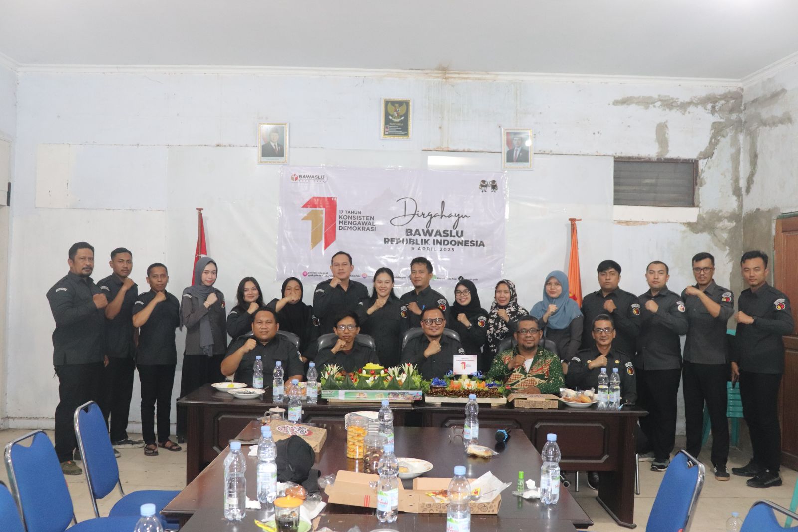HUT Bawaslu ke-17 Jadi Momentum Silaturahmi dengan Demisioner Bawaslu Kota Palu