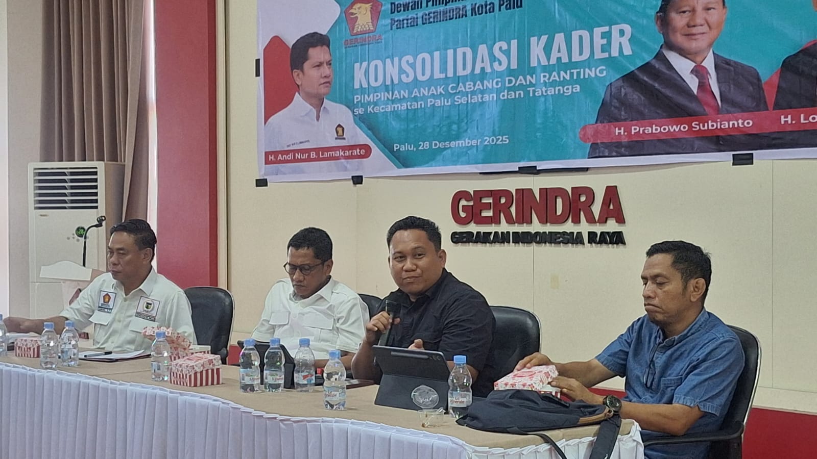 Wardiyanto Sosialisasikan Aturan Penanganan Pelanggaran dan Penyelesaian Sengketa Proses Pemilu Kepada Parpol
