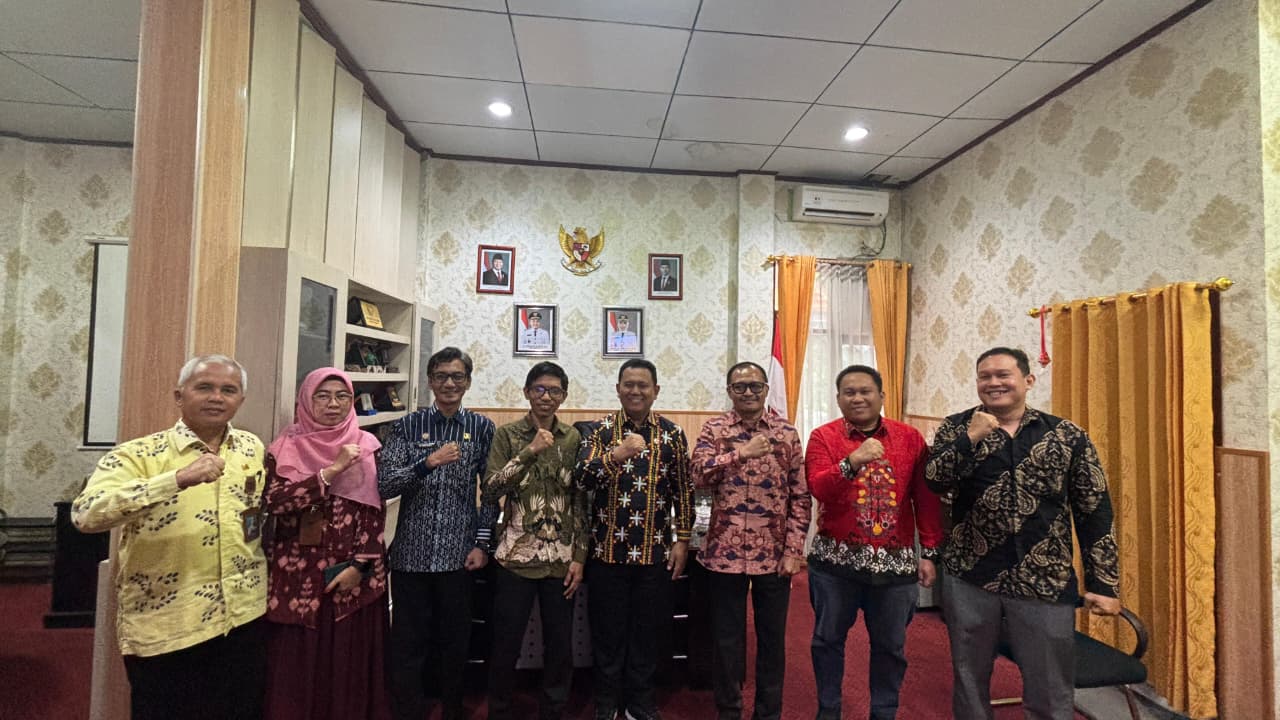 Perkuat Netralitas ASN, Bawaslu Kota Palu Audiensi dengan BKPSDMD