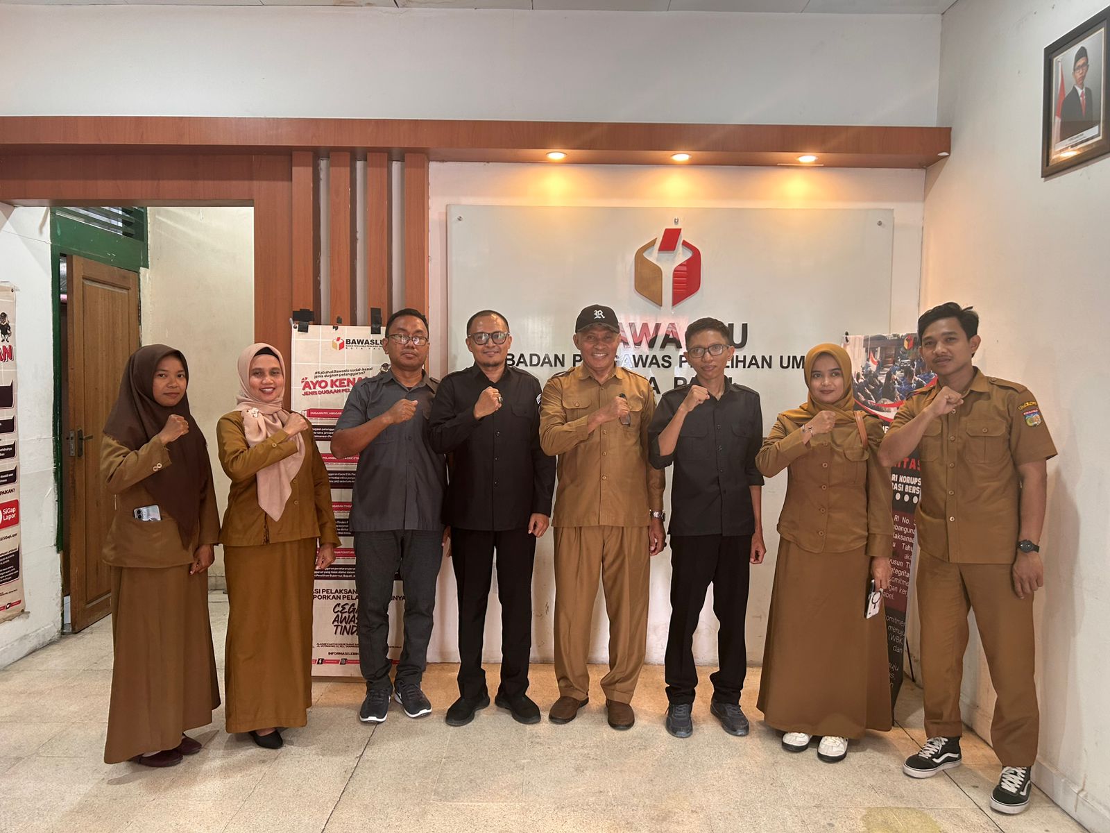 Bawaslu Kota Palu Sampaikan Perkembangan Regulasi Pemilu ke Kesbangpol