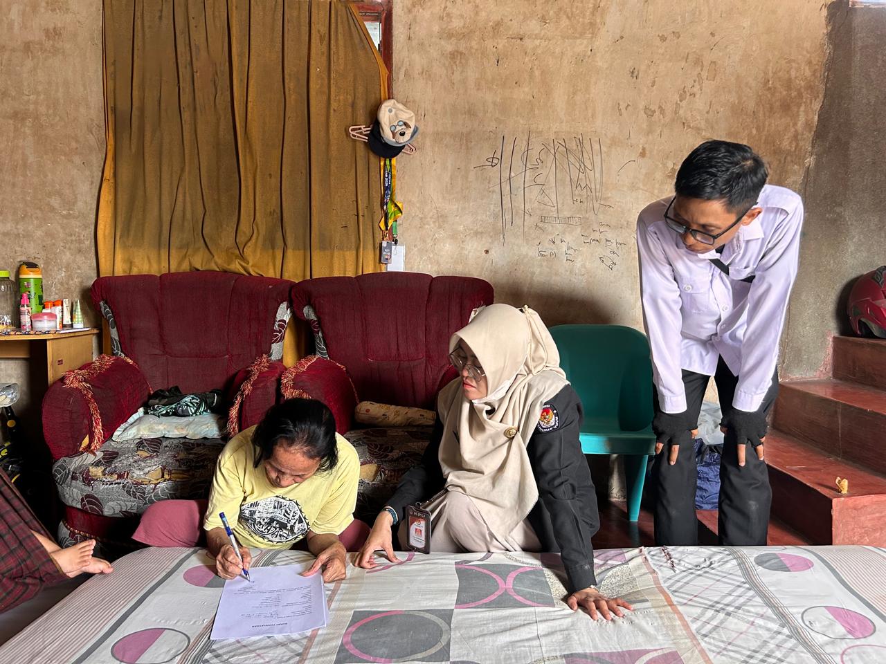 Uji Petik Jadi Sarana Bawaslu Kota Palu Pastikan Pemilih TMS di Lapangan
