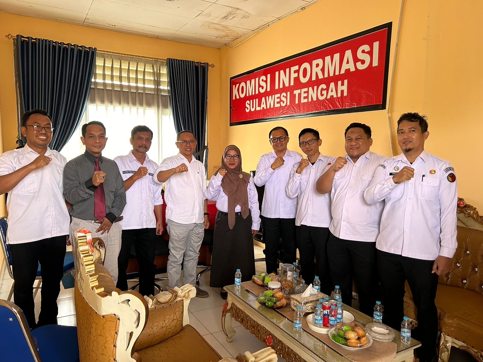 Bawaslu Kota Palu dan Komisi Informasi Sulteng akan Perkuat Kolaborasi Bangun Budaya Keterbukaan Informasi