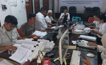 242 Berkas Pendaftar Seleksi Calon Panwaslu Kecamatan se-Kota Palu Dinyatakan Lulus