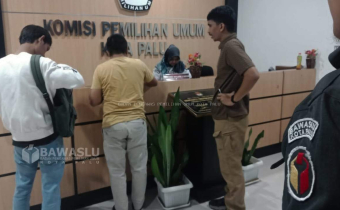 Bawaslu Kota Palu Terus Kawal Proses Pendaftaran Calon PPK Pemilu 2024