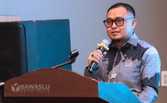 Ketua Bawaslu Kota Palu, Agussalim Wahid