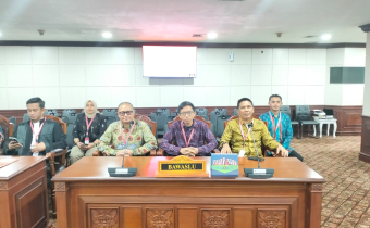 Hadiri Sidang Sengketa Hasil, Bawaslu Kota Palu jadi Pihak Pemberi Keterangan