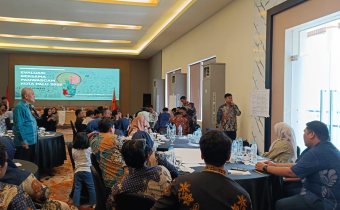 foto evaluasi pelaksanaan Pemilihan serentak Tahun 2024.