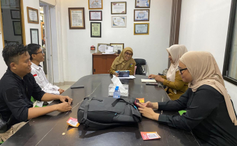 Audiensi ke Dukcapil, Bawaslu Kota Palu Bahas Kenaikan Data Agregat Kependudukan di Kota Palu