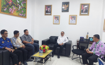 Bawaslu Kota Palu dan Kesbangol Jalin Komunikasi dan Konsolidasi Demokrasi dan Kepemiluan
