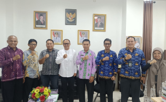 Kesbangpol Buka Ruang Kolaborasi Pendidikan Politik dengan Bawaslu Kota Palu 
