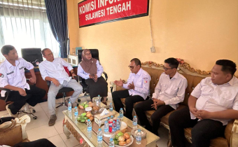 Audiensi ke Komisi Informasi Sulteng, Bawaslu Kota Palu ingin Bangun Konsolidasi Demokrasi lewat Keterbukaan Informasi Publik